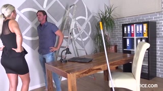 Watch Office Fuck - Blonde Karol Lilien Gets Cumshot from Director - the best porn on YOUPORN.ZONE