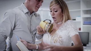 Schau Blonde MILF Brett Rossi Fucked Rough in Office Harassment - die beste Porno auf YOUPORN.ZONE