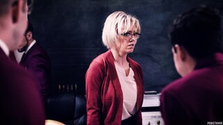 Sledujte Naughty Teacher Gets Gangbanged - Dee Williams Blowjob & Facial - nejlepší porno na YOUPORN.ZONE