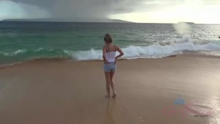 Watch Blonde Babe Athena Faris Plays with Pussy in Hawaii - the best porn on YOUPORN.ZONE