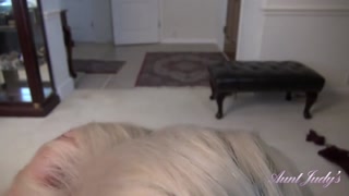Blonde MILF Auntie Liz - POV BJ with Small Tits - video seks percuma YOUPORN.ZONE