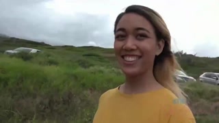 Watch Asian Blonde Aria Skye Wild at Beach - Amateur Outdoor Sex - the best porn on YOUPORN.ZONE